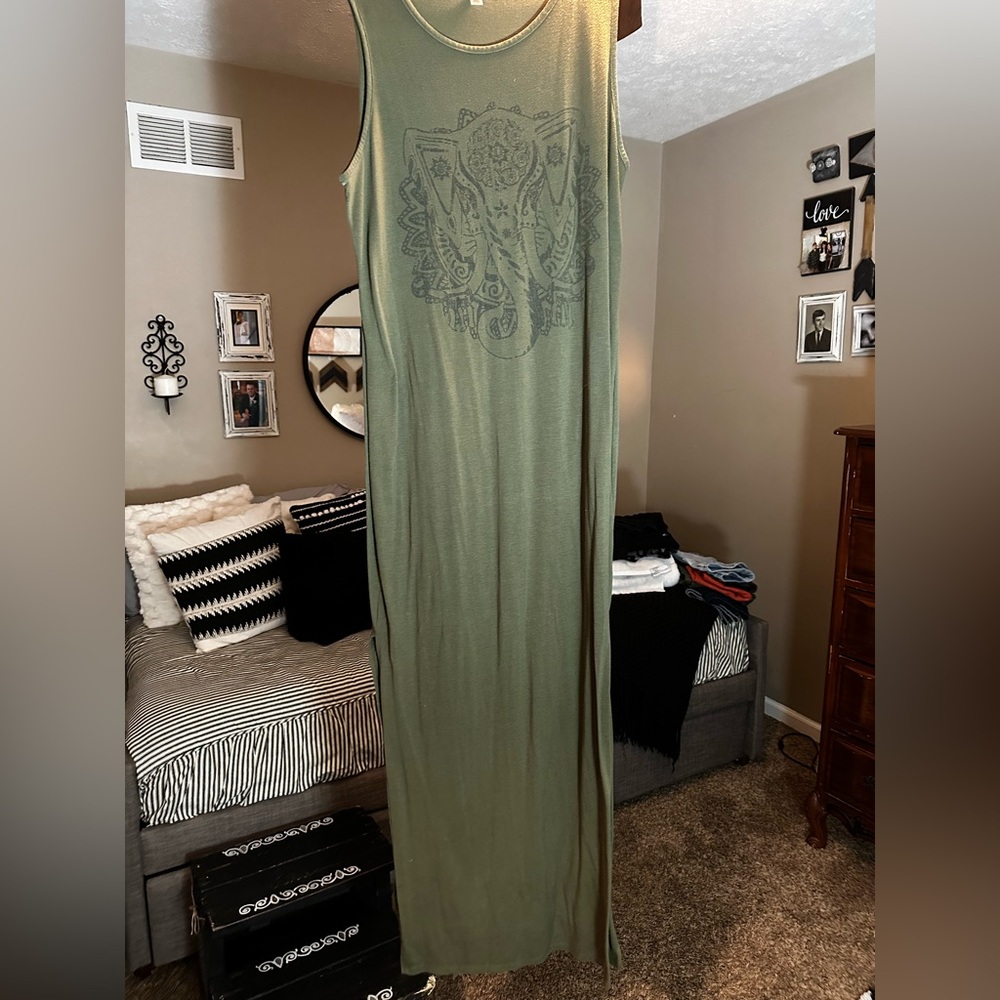 Long women’s dress